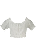 GUESS JEANS TOP WOMEN WHITE