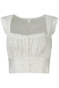 GUESS JEANS TOP WOMEN WHITE
