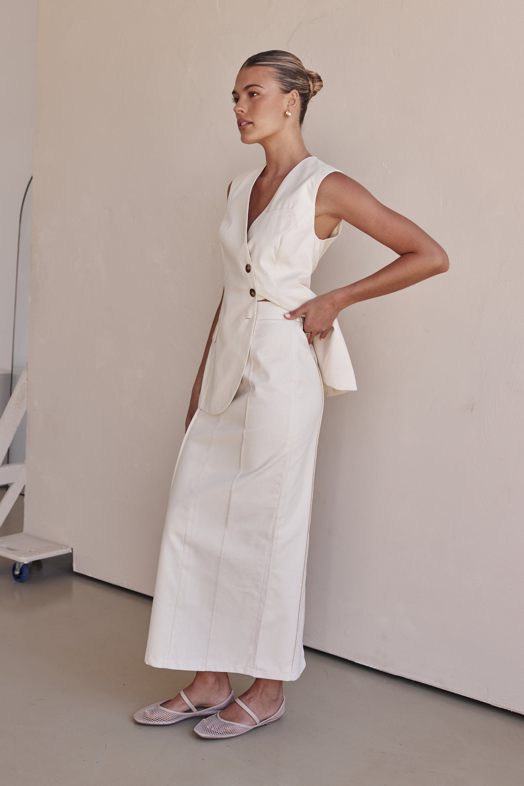 Gilet en lin pour femmes