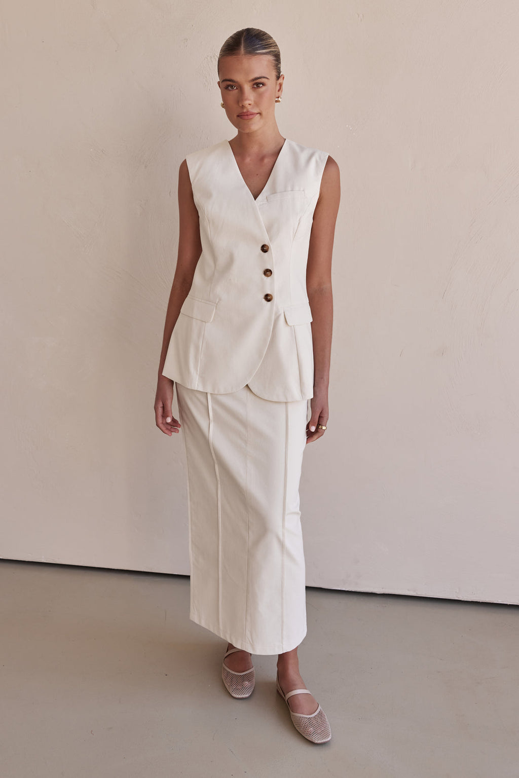 Gilet en lin pour femmes