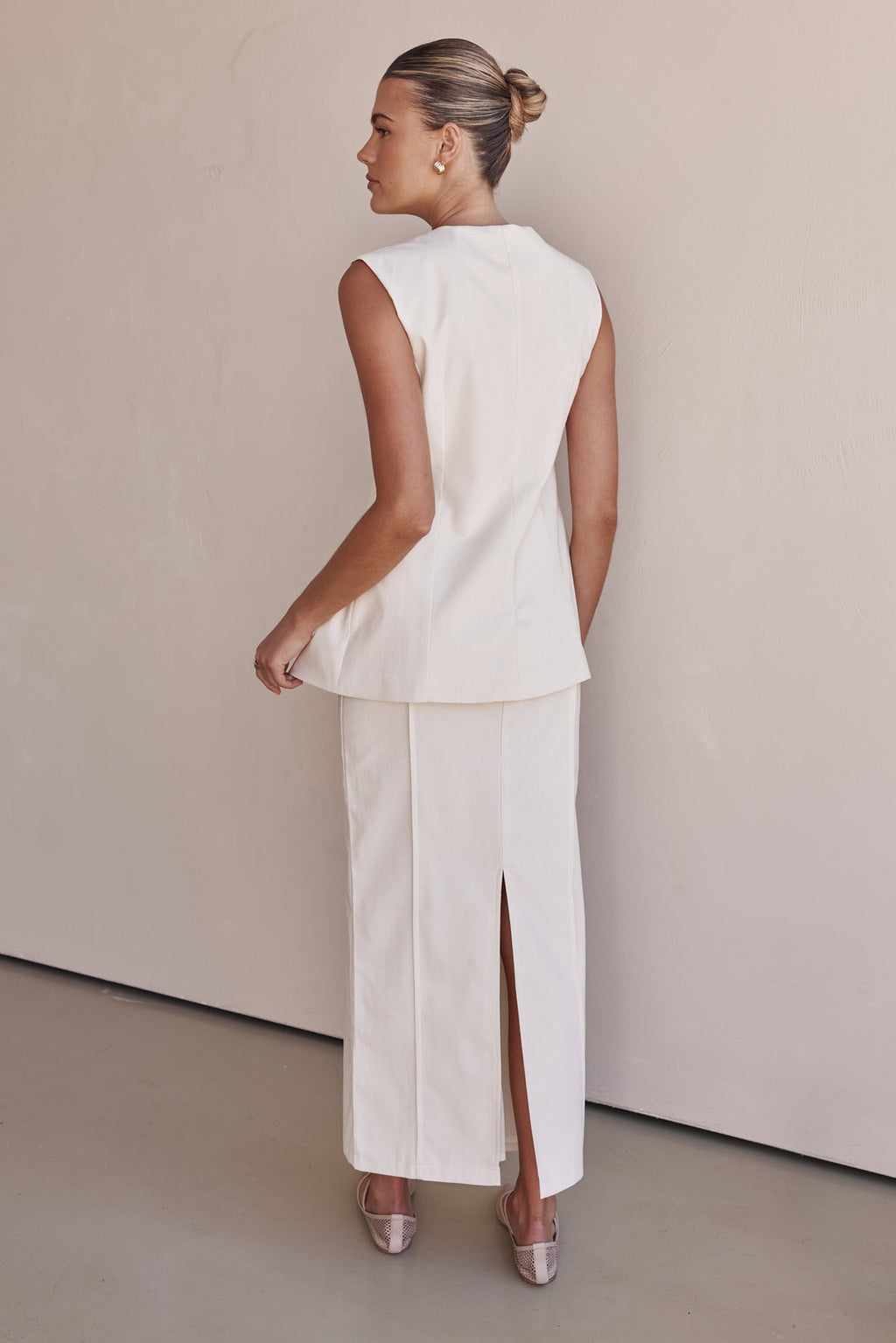 Gilet en lin pour femmes